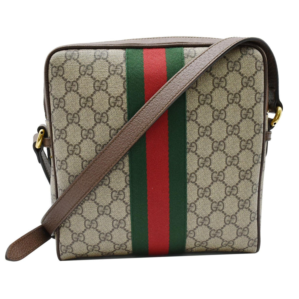 Gucci Ophidia Small GG Canvas Messenger Bag Beige 547926