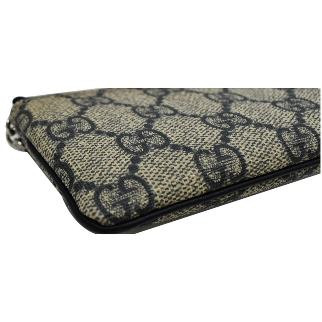 GUCCI GG Supreme Monogram Key Case Beige 233183