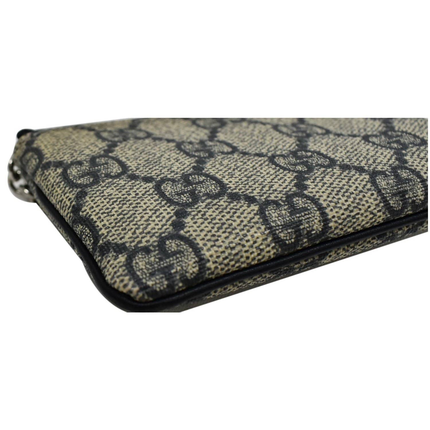 GUCCI GG Supreme Monogram Key Case Beige 233183