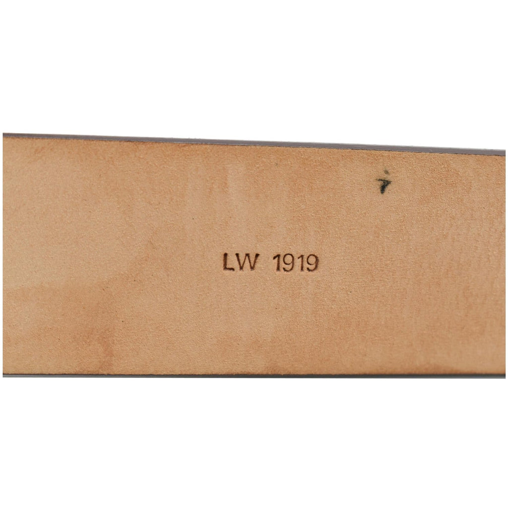 LOUIS VUITTON Ceinture Carre Damier Ebene Belt Brown