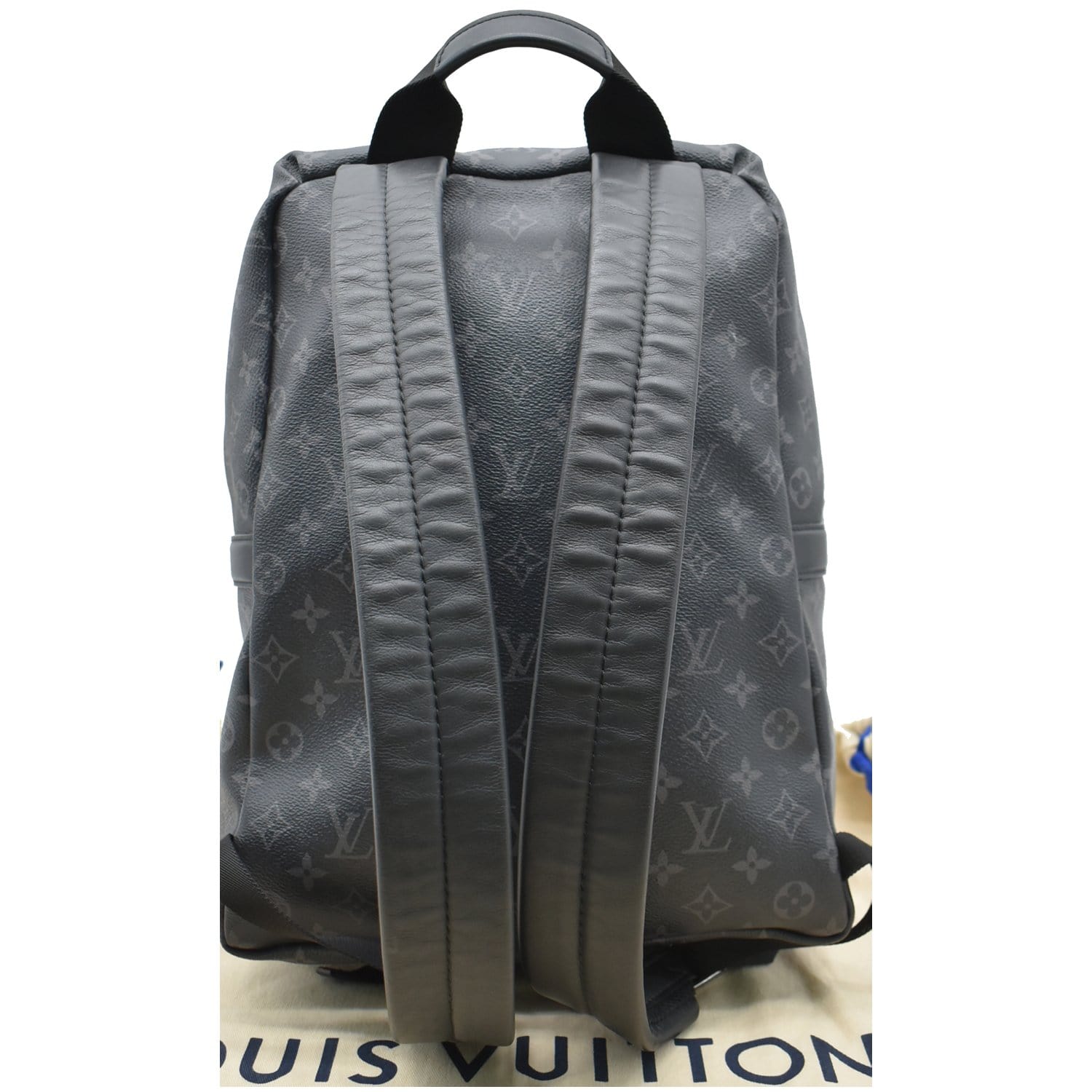 LOUIS VUITTON Discovery PM Monogram Eclipse Backpack Bag Black