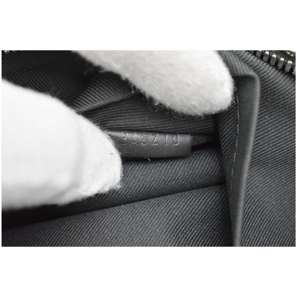 LOUIS VUITTON Michael Damier Infini Leather Backpack Bag Black
