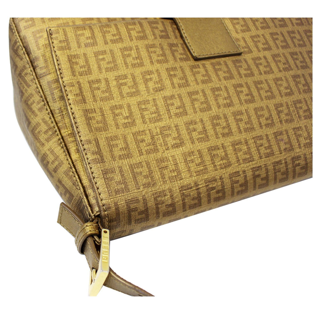 FENDI Forever Mama Zucca Canvas Shoulder Bag - 15% OFF