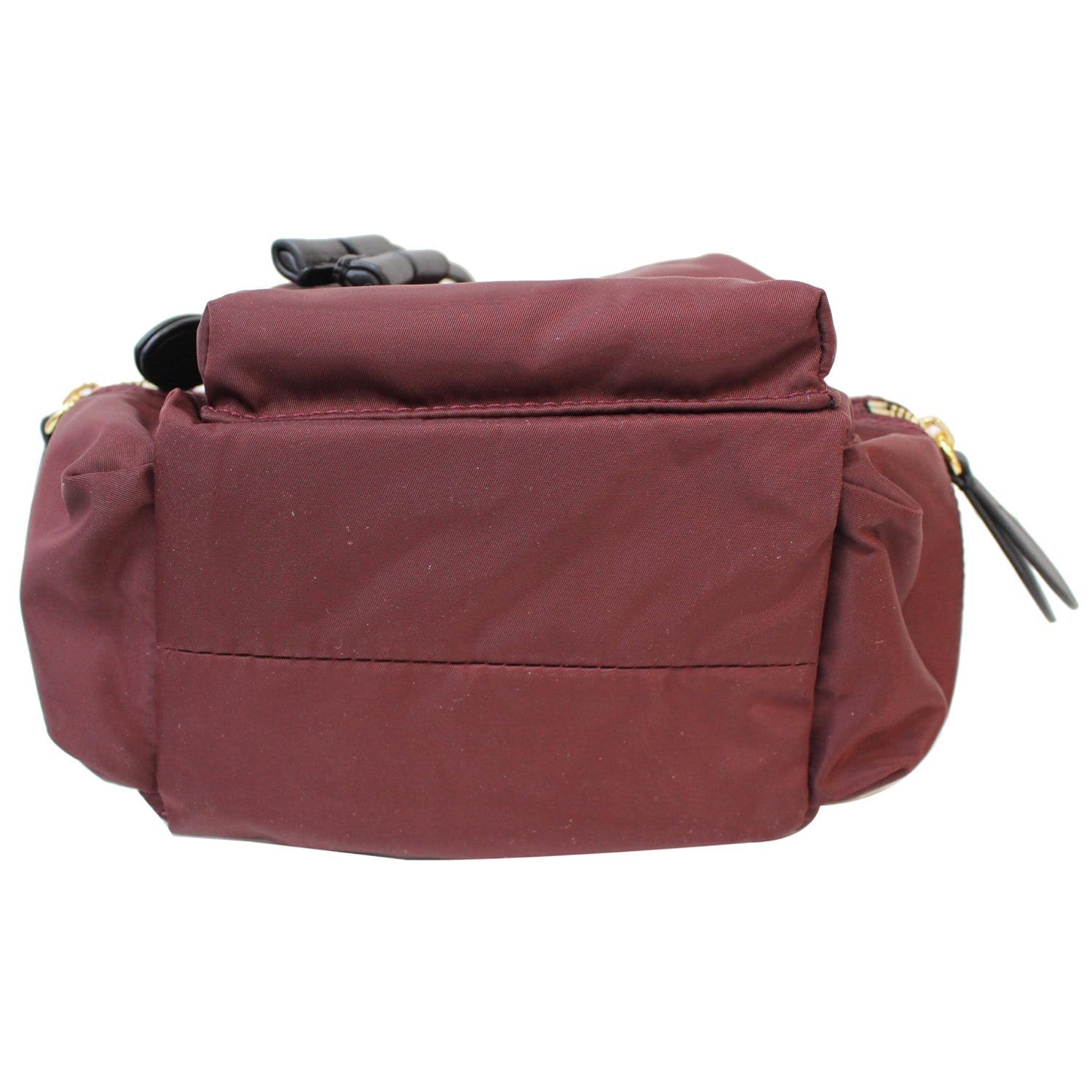 BURBERRY The Small Rucksack Nylon Backpack Red
