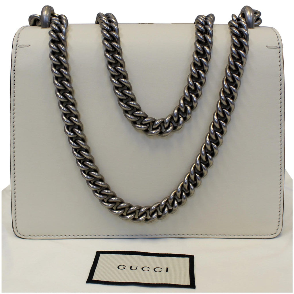 GUCCI Dionysus Mini Crystal Embroidered Snake Shoulder Bag Red - 20% OFF