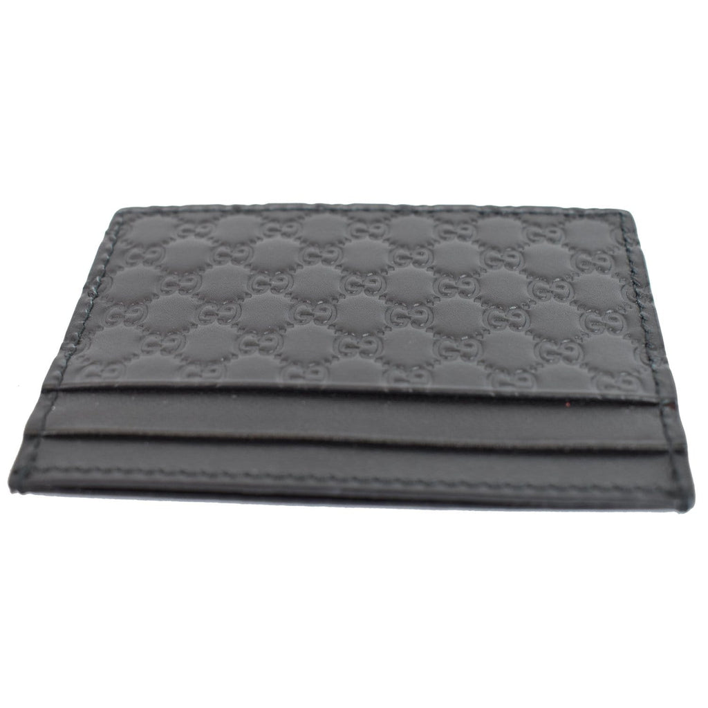 GUCCI Microguccissima  Case Black 476010