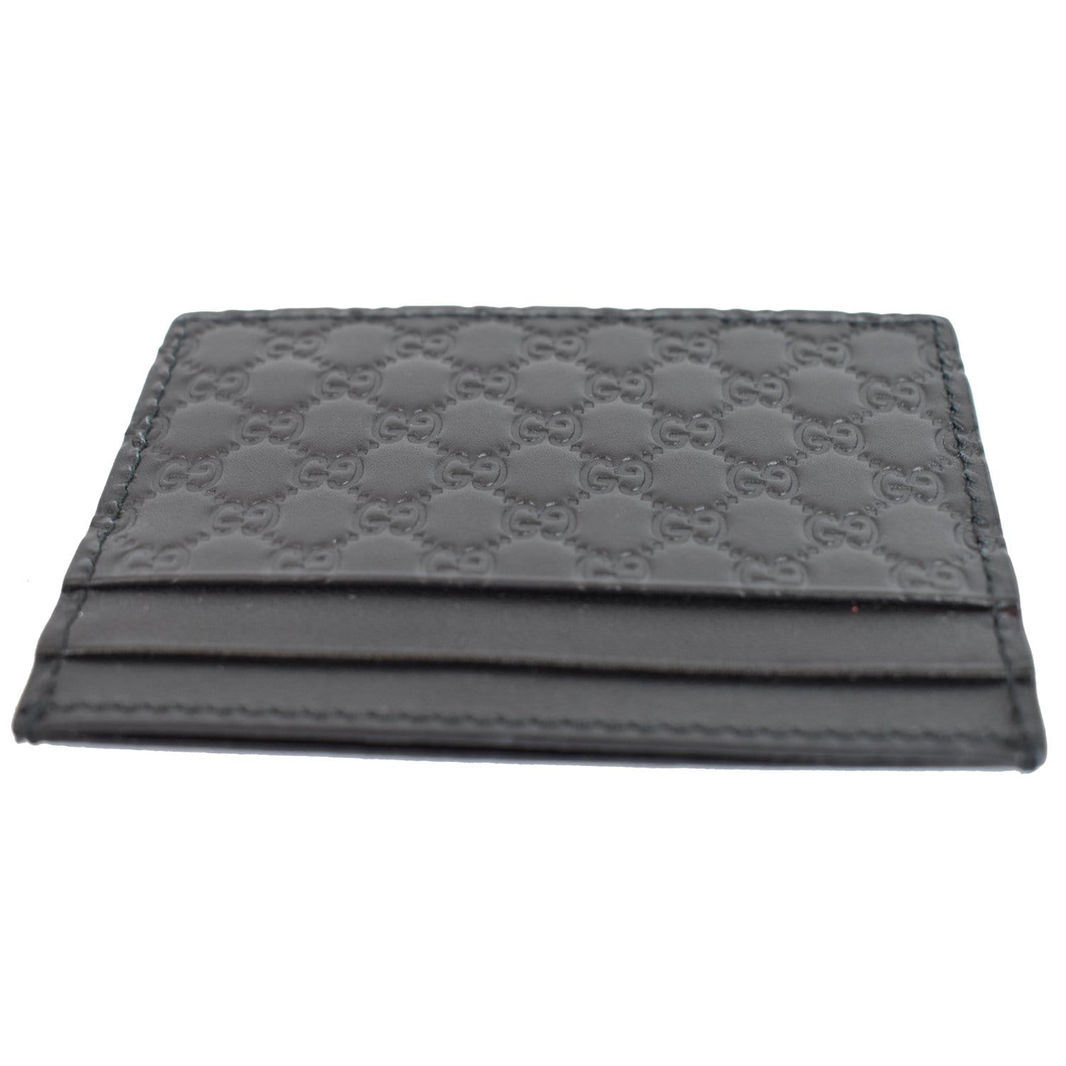 GUCCI Microguccissima  Case Black 476010