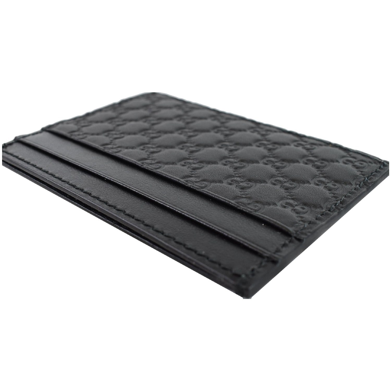 GUCCI Microguccissima  Case Black 476010