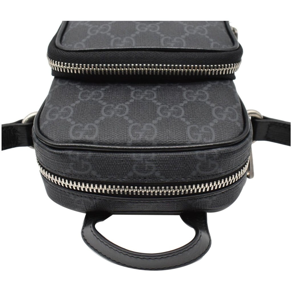 GUCCI Mini Interlocking G Supreme Canvas GG Crossbody Bag 672952 - 25% OFF