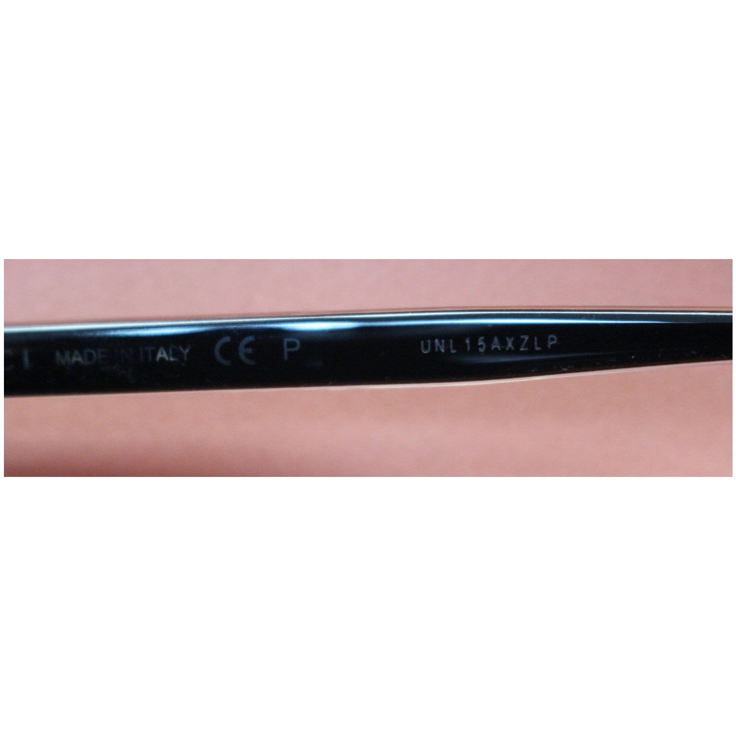 GUCCI Web Rectangle Sunglasses GG0381S Black