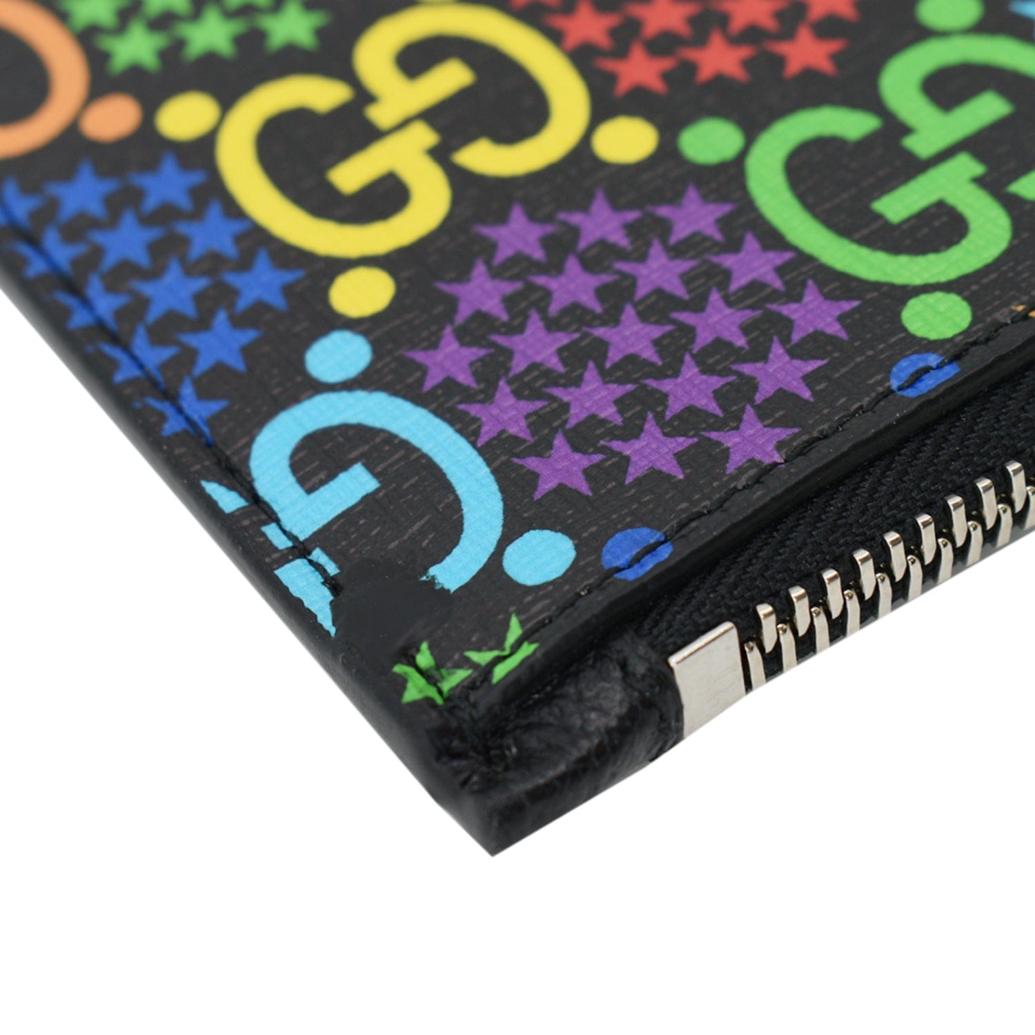 GUCCI GG Psychedelic Supreme Canvas Clutch Multicolor 601087 - 10% Off