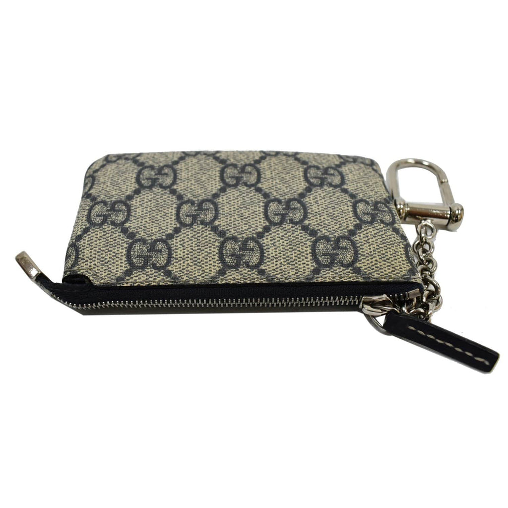 GUCCI GG Supreme Monogram Key Case Beige 233183