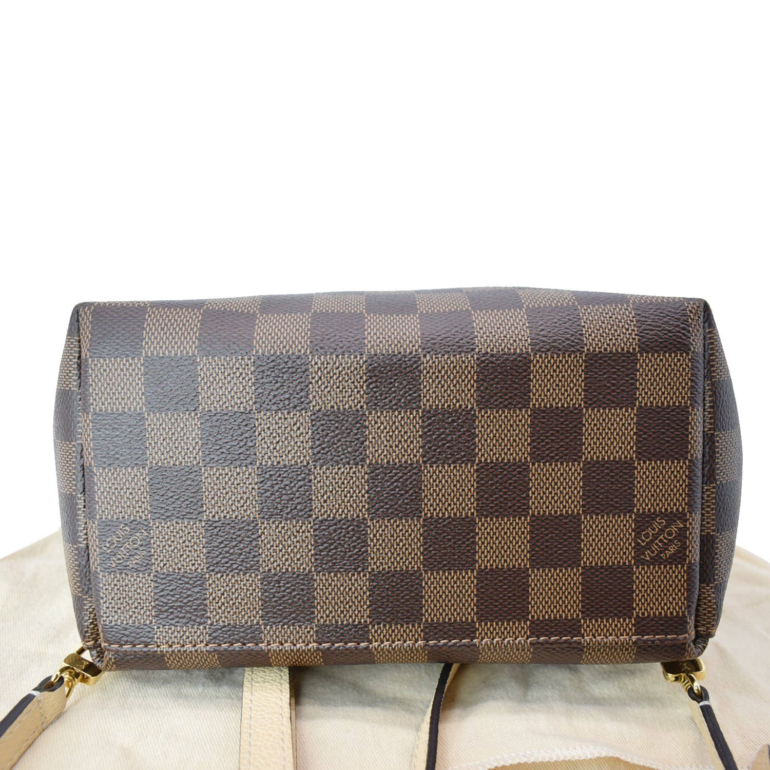 LOUIS VUITTON Clapton Damier Ebene Backpack Bag Creme Beige
