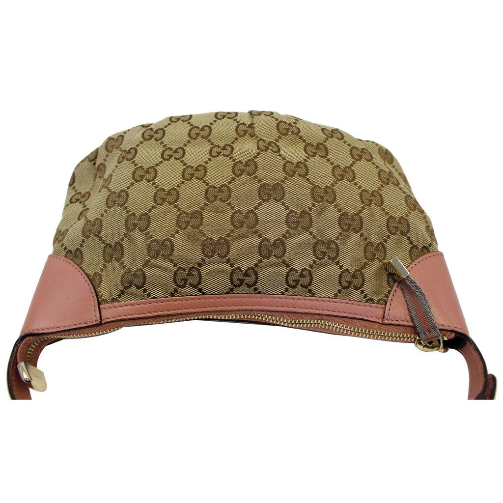 GUCCI GG Canvas Beige/Pink Accessories Pochette Bag