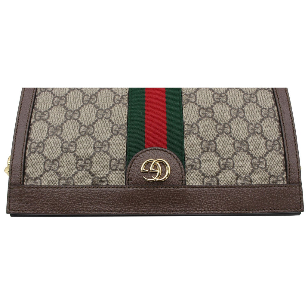 Gucci Ophidia GG Small Supreme Canvas Shoulder Bag Beige 503877