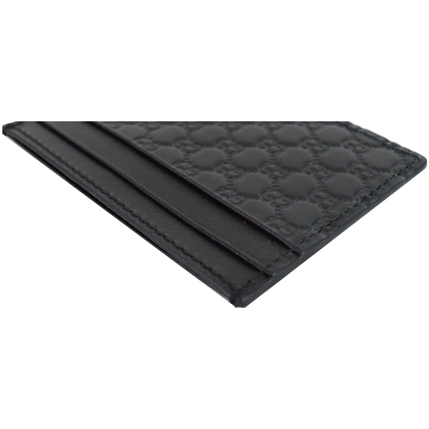 GUCCI  Microguccissima  Case Black 476010