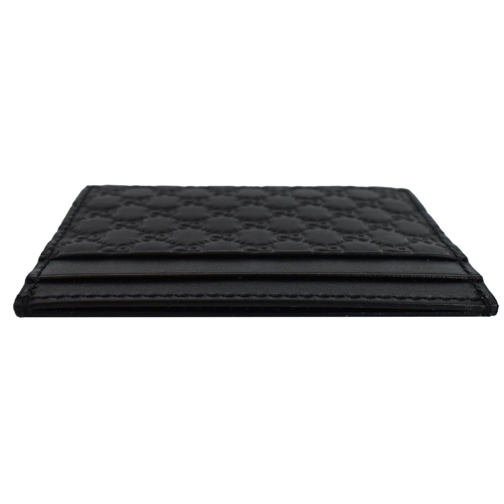 GUCCI Microguccissima  Case Black 476010