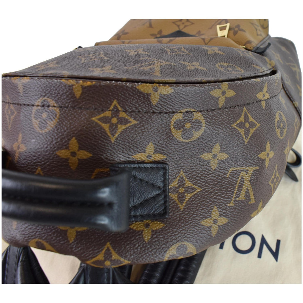 LOUIS VUITTON Palm Springs PM Monogram Reverse Canvas Backpack Brown