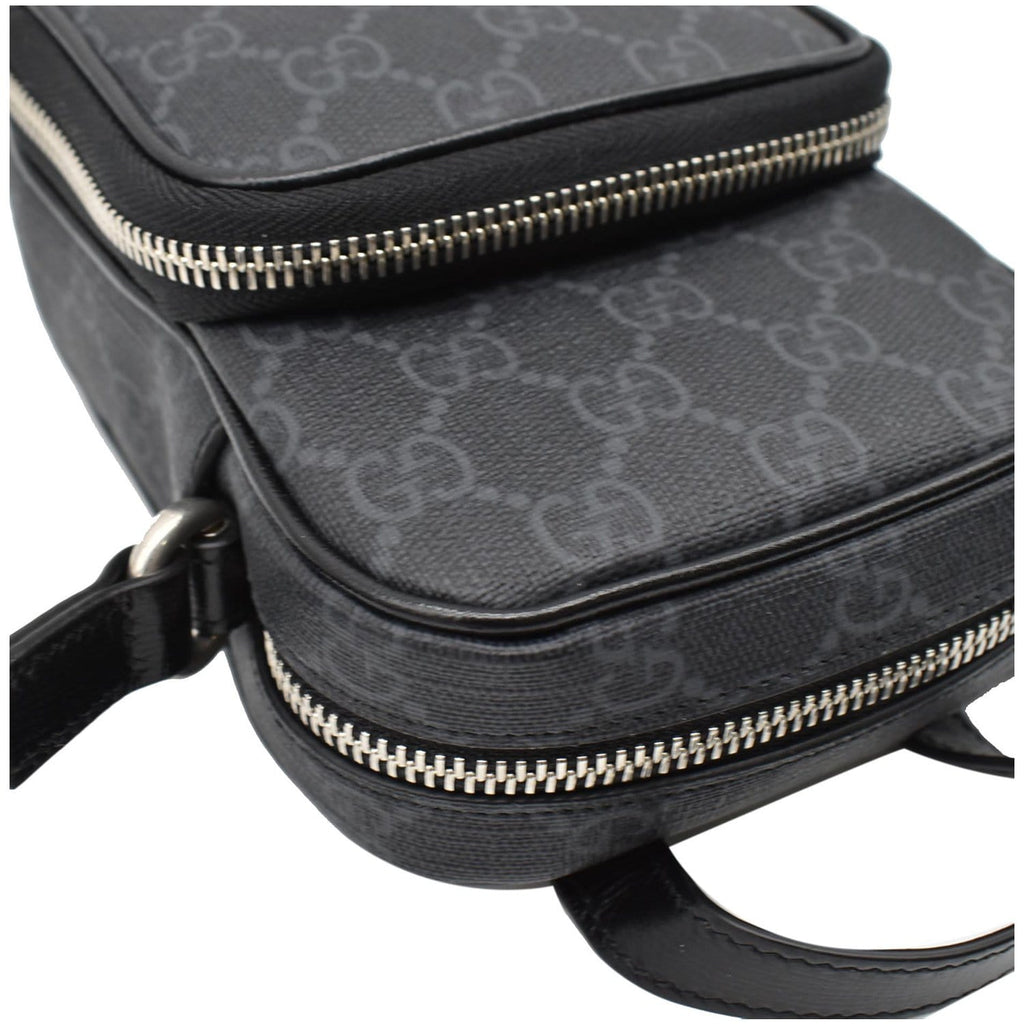 GUCCI Mini Interlocking G Supreme Canvas GG Crossbody Bag 672952 - 25% OFF