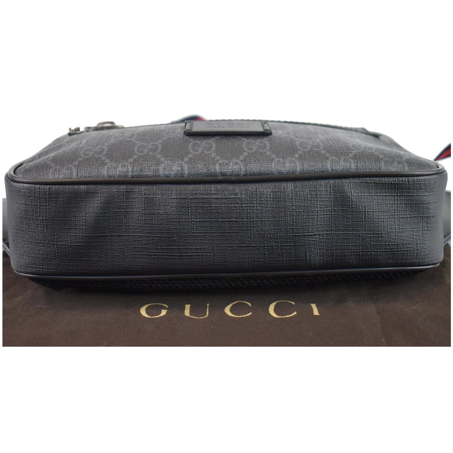 GUCCI GG Supreme Belt Bumbag Black 474293 - Last Call