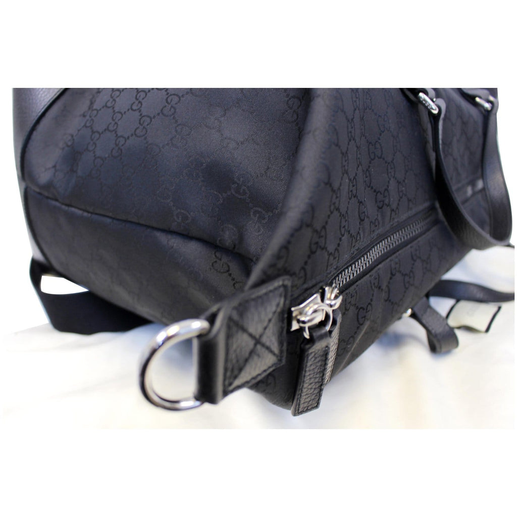Gucci Nylon GG Guccissima XL Travel Duffle Luggage Bag 449180