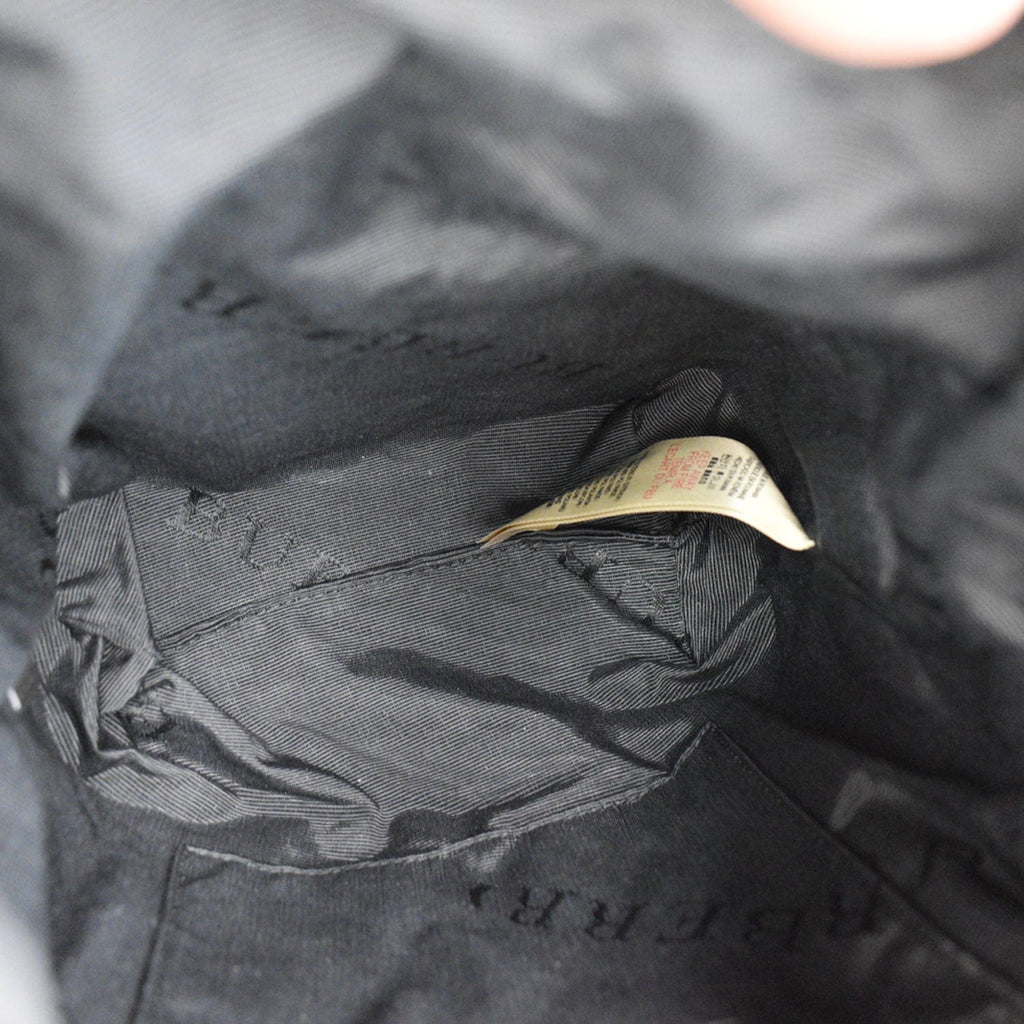 BURBERRY Technical Rucksack Nylon Backpack Bag Black
