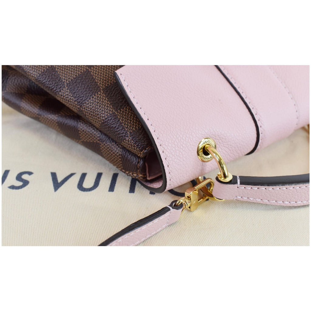 LOUIS VUITTON Clapton Damier Ebene Backpack Bag Magnolia