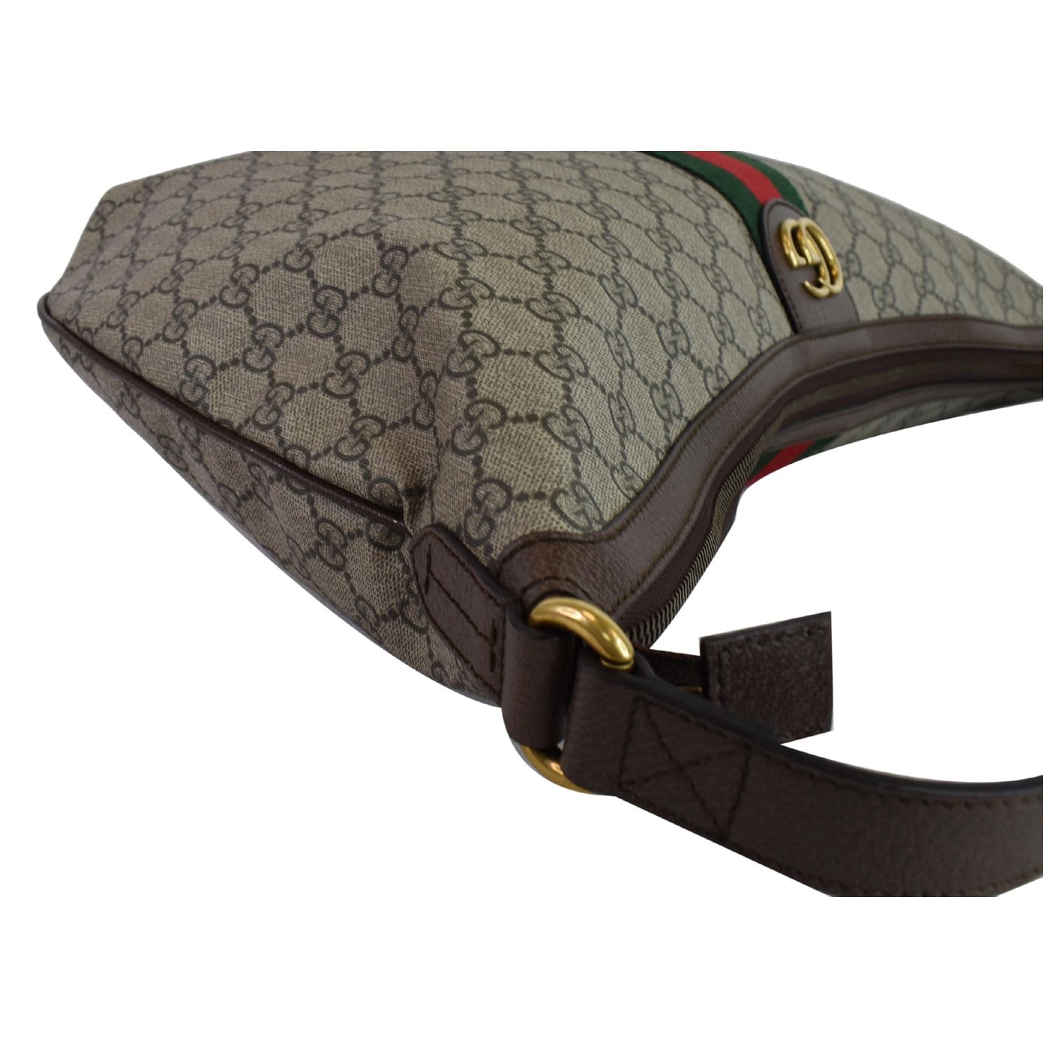 GUCCI Ophidia Soft GG Supreme Crossbody Bag Beige 547939