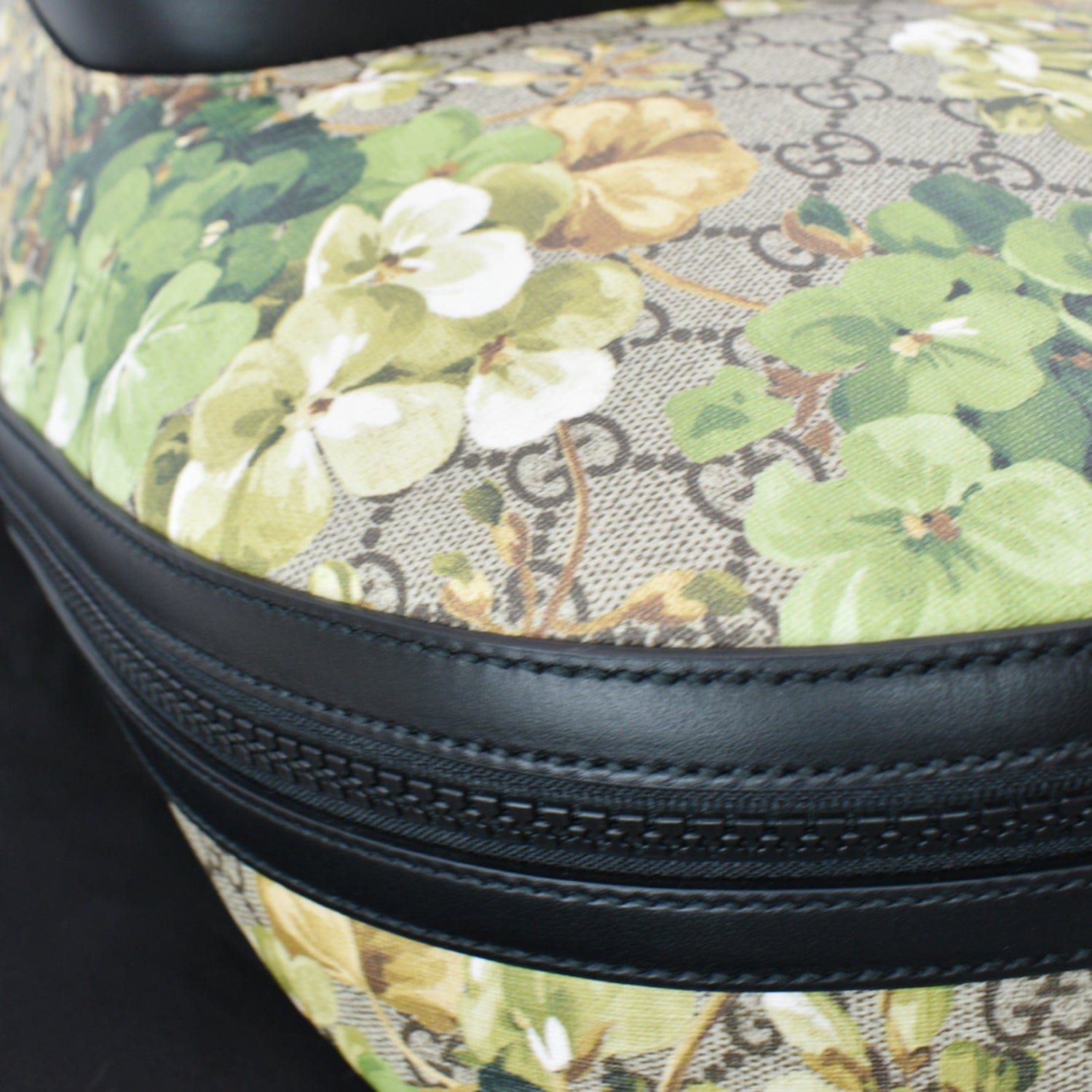 GUCCI Blooms GG Supreme Monogram Backpack Beige 406370