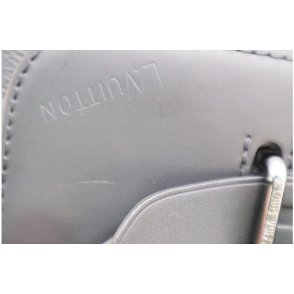 LOUIS VUITTON Steamer Monogram Eclipse Backpack Bag Black