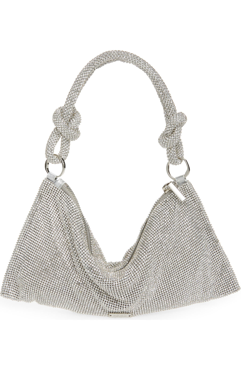 CULT GAIA HERA RHINESTONE KNOTTED EMBELLISHED HANDBAG