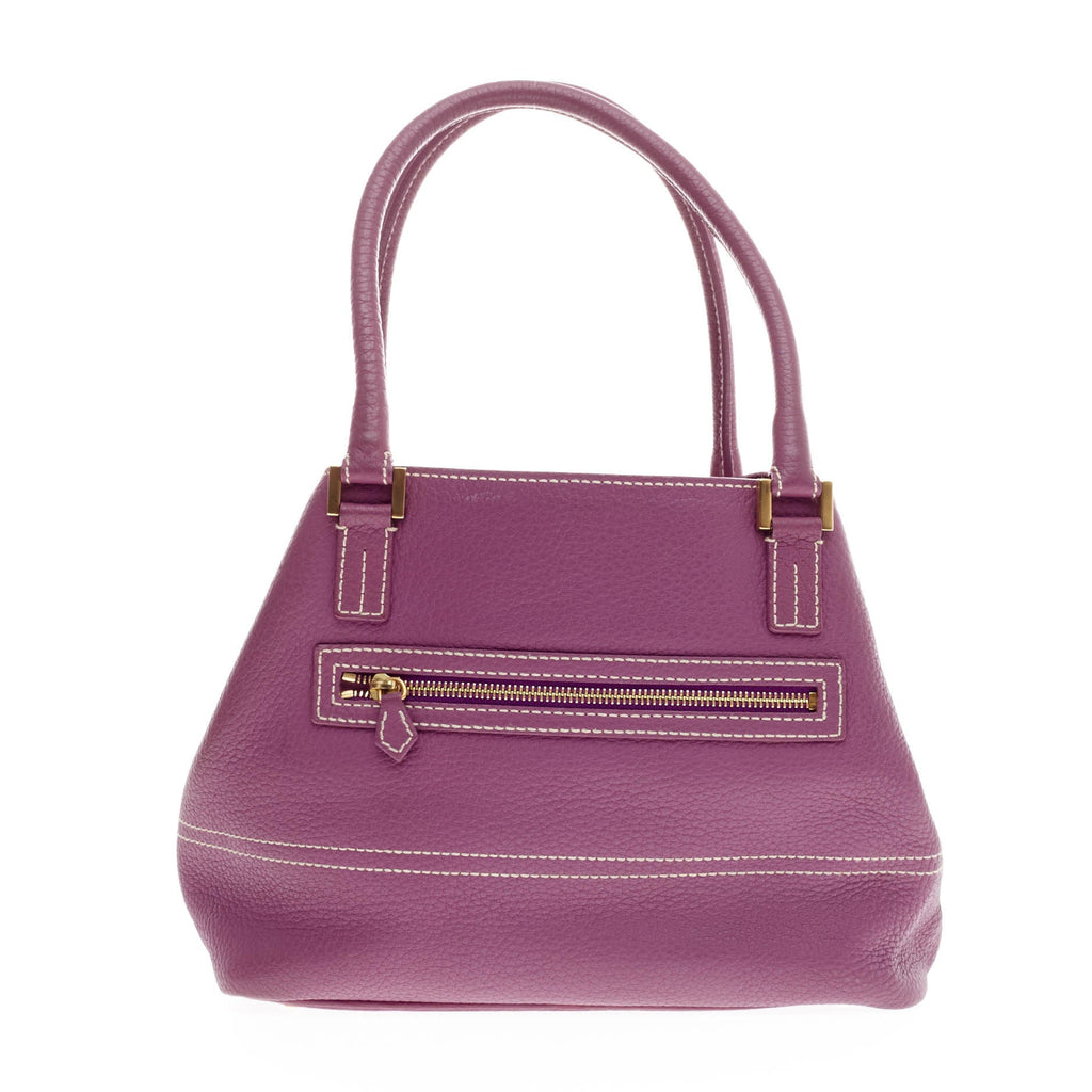 Globe Tote Leather Mini