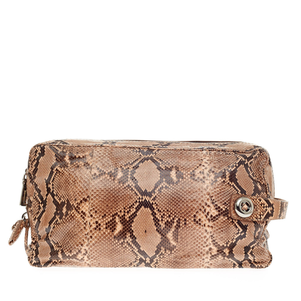 Oversized Clutch Python