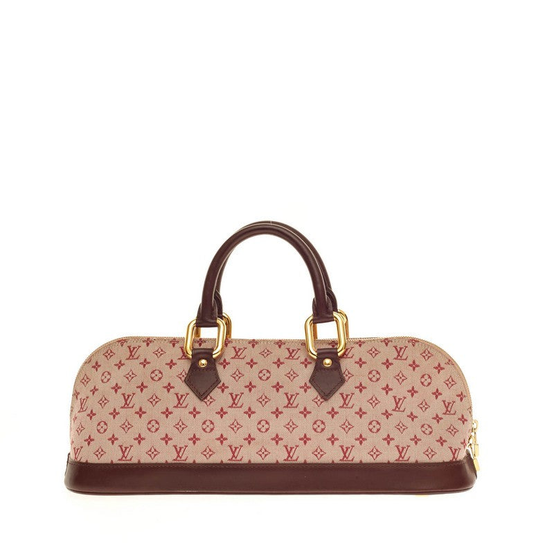 Alma Handbag Mini Lin Horizontal