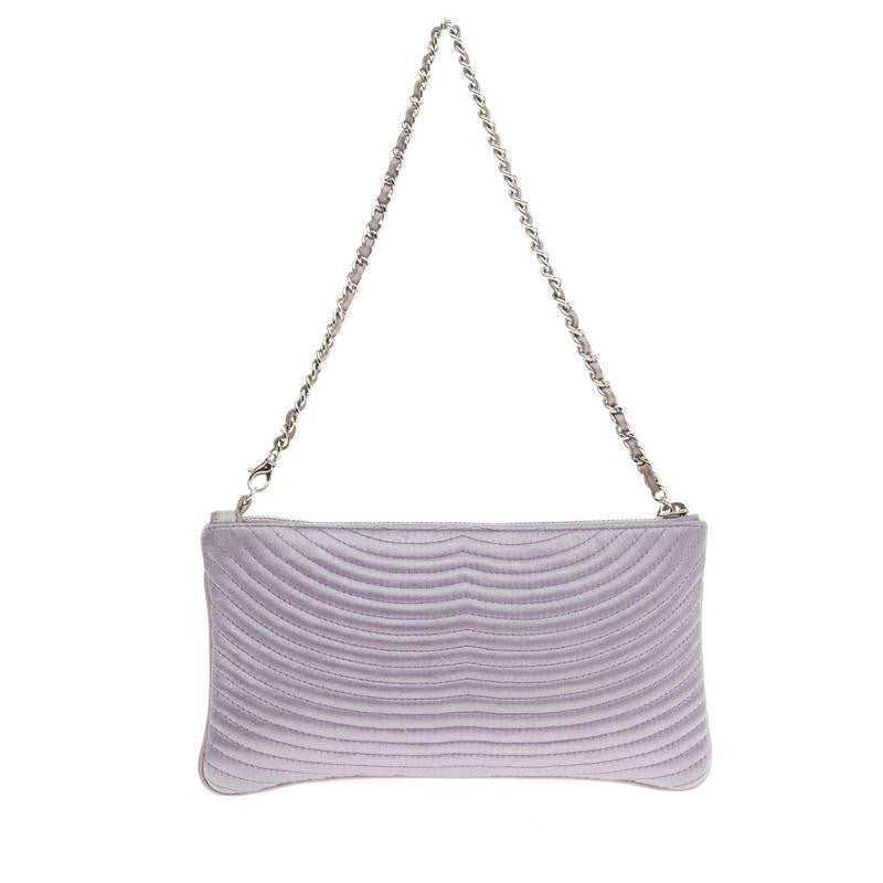 CC Chain Clutch Satin