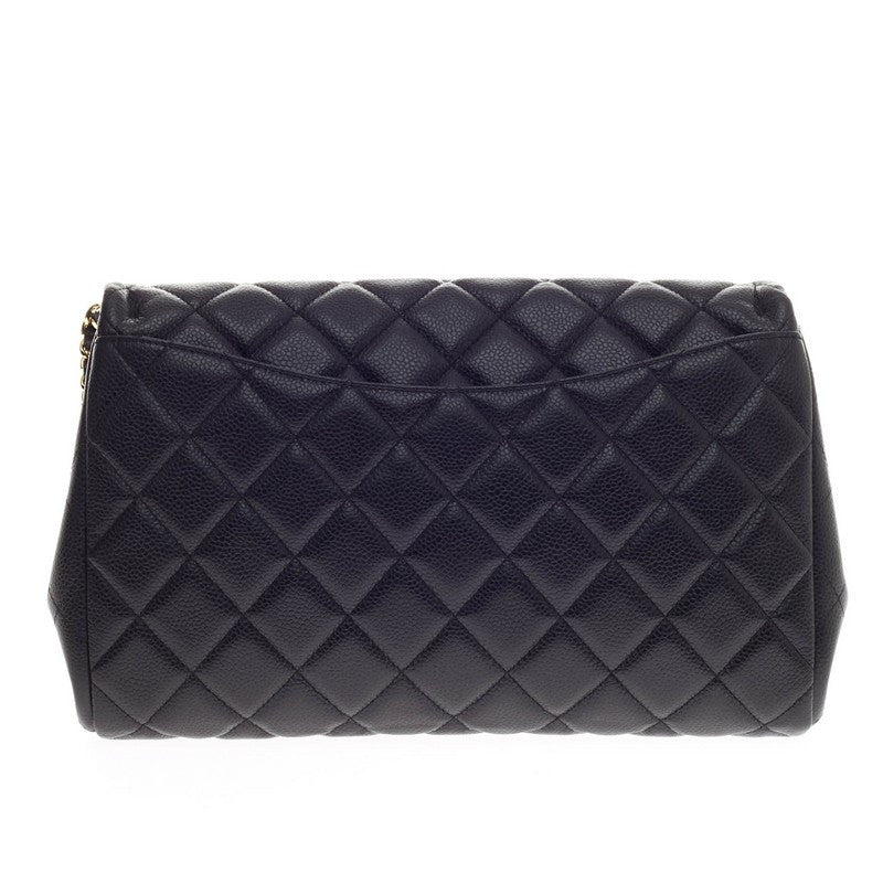 Clutch on Chain Iridescent Caviar