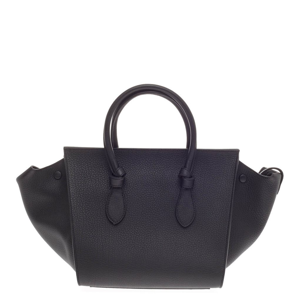 Tie Knot Tote Grainy Leather Mini