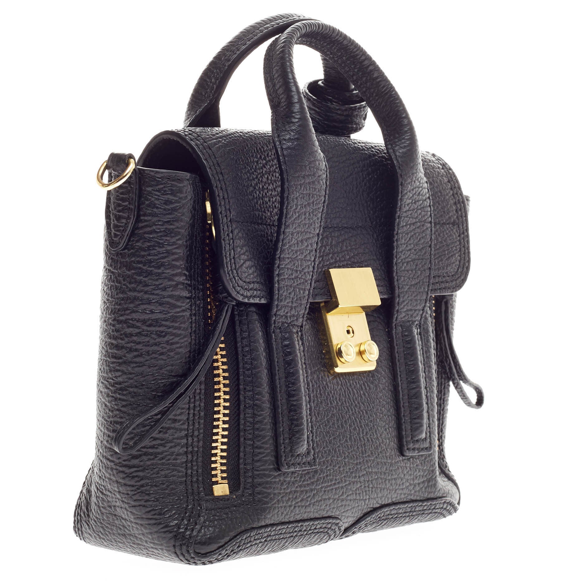 Pashli Satchel Leather Mini