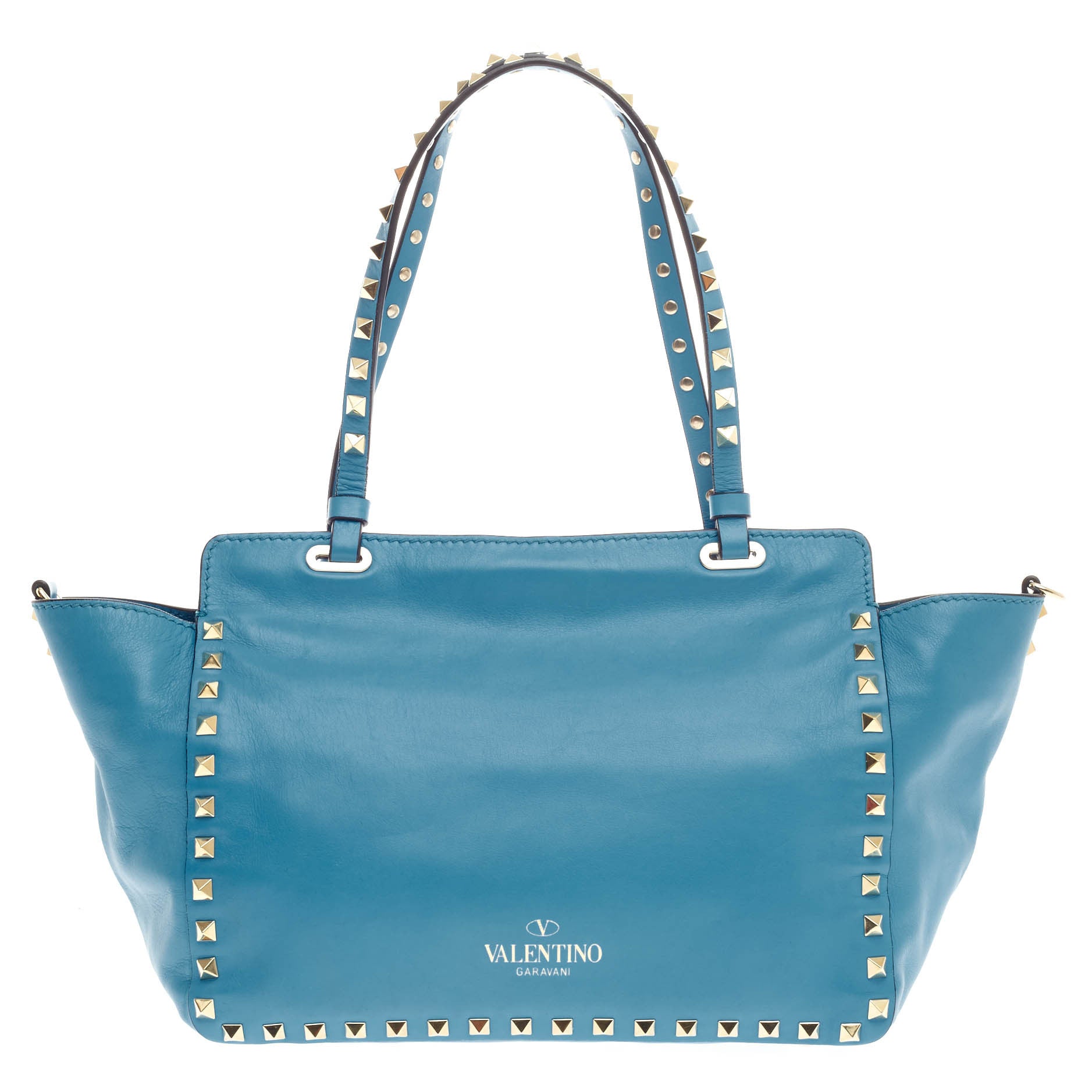Rockstud Tote Soft Leather Mini