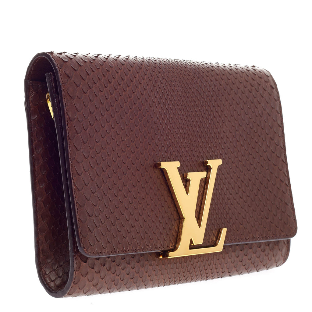 Chain Louise Clutch Python GM