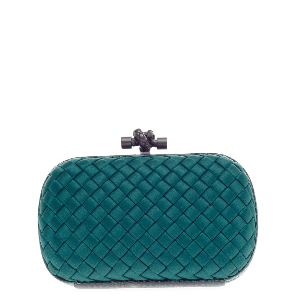 Box Knot Clutch Satin Small