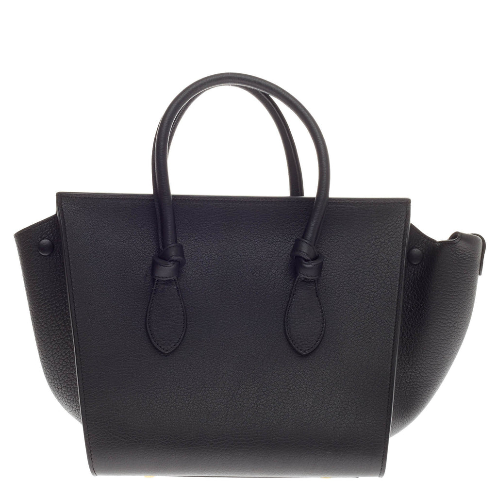 Tie Knot Tote Grainy Leather Mini