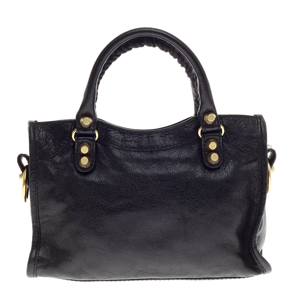 City Giant Studs Handbag Leather Mini