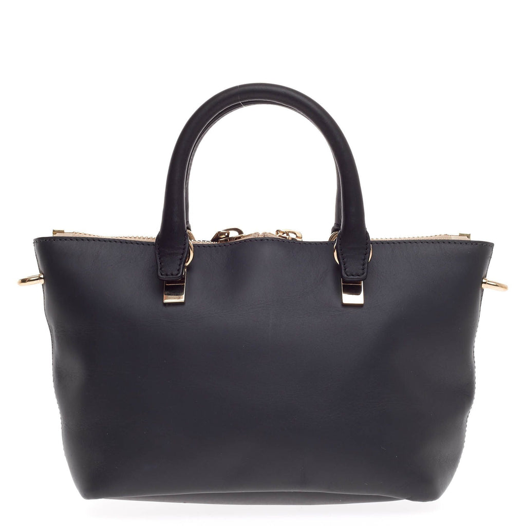 Baylee Satchel Bicolor Leather Mini