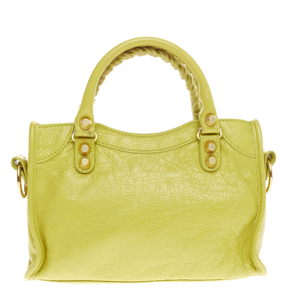 City Giant Studs Handbag Leather Mini