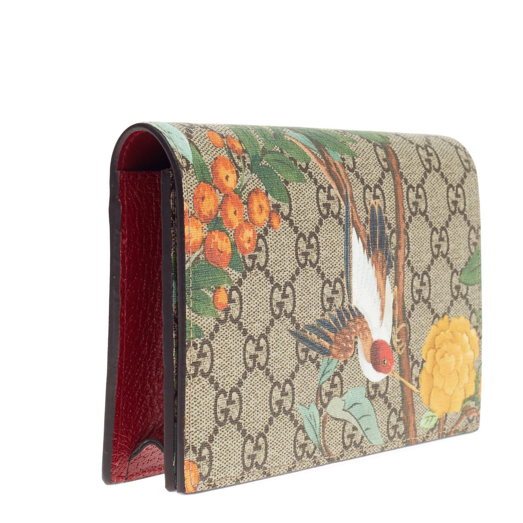 Chain Bag Tian Print GG Coated Canvas Mini