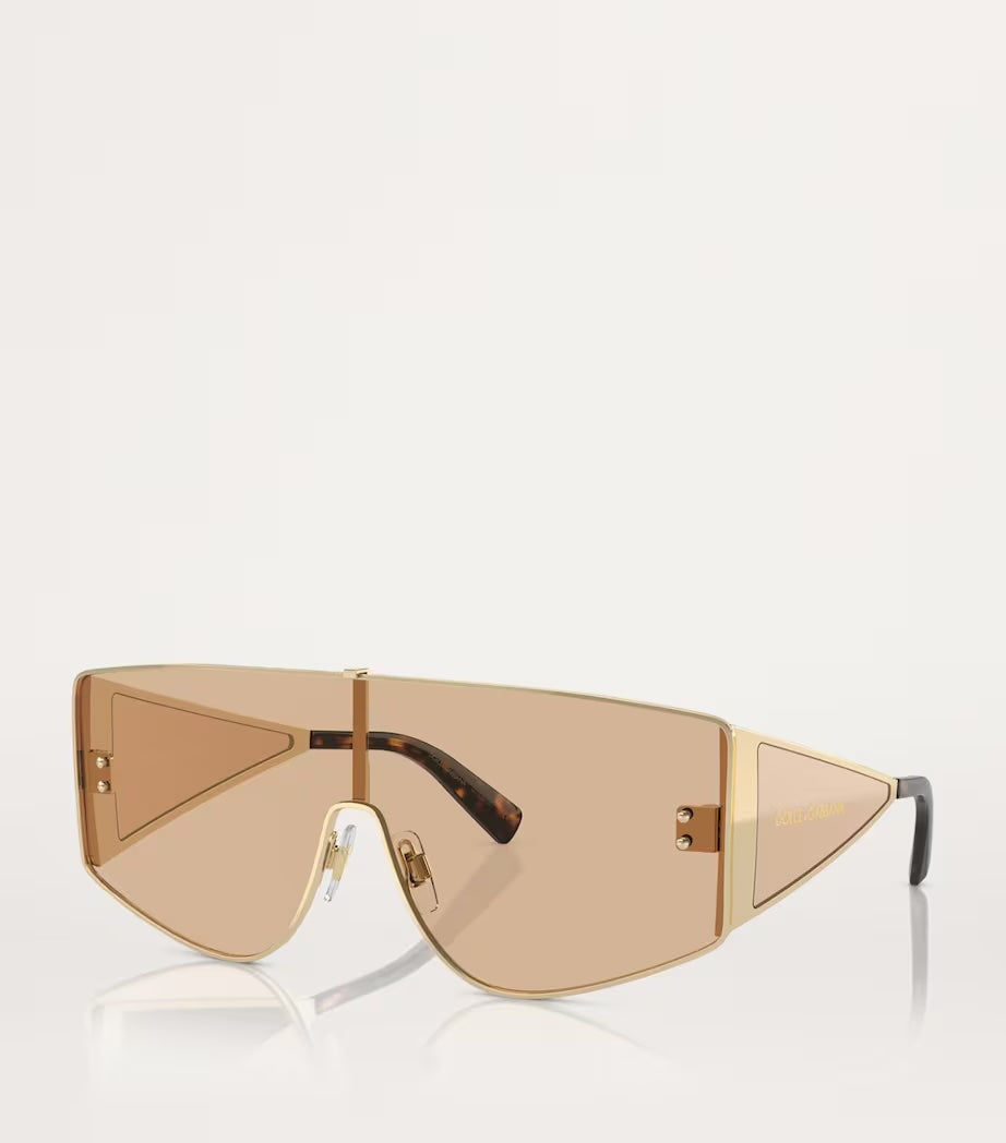 DOLCE & GABBANA DG2305 SHIELD SUNGLASSES