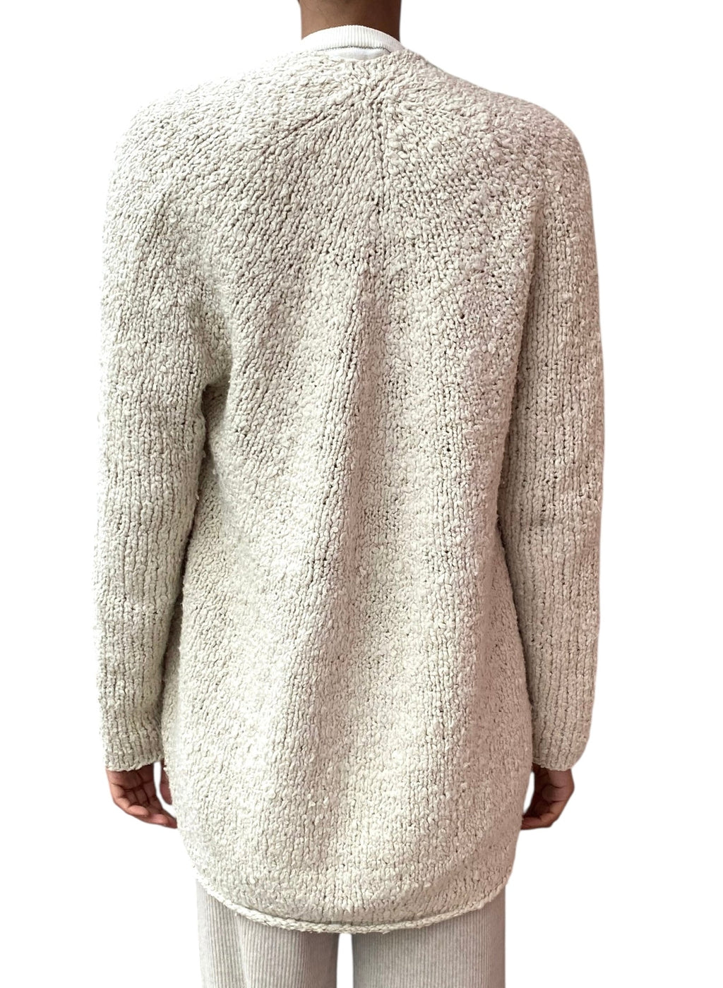 Lauren Manoogian Cream Cotton Knit igan - 1 / US 4-6