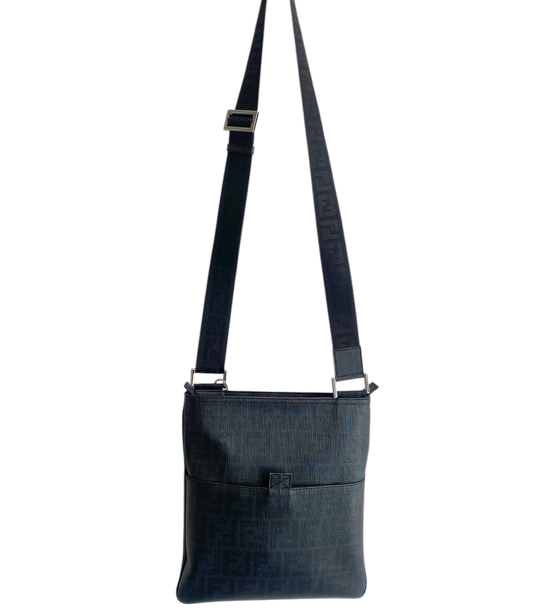 Fendi Zucca Messenger Bag