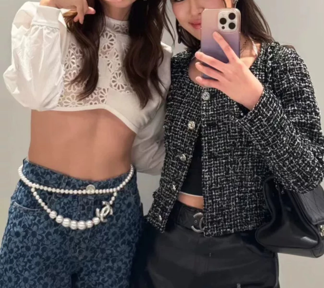 Chanel 24B Black tweed jacket